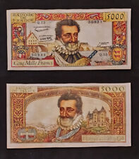 1957 - 5000 Francs - Henri IV (REPRODUCTION)