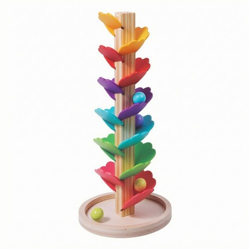 Tour billes arbre spirale - tour,
