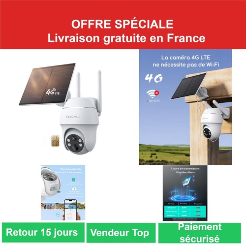 Cooau caméra surveillance - cooau,