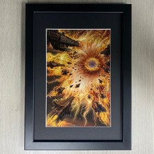 BATTLEFLEET GOTHIC Art Encadrée WARPSTORM ŒIL DE LA TERREUR WARHAMMER 40,000 40K