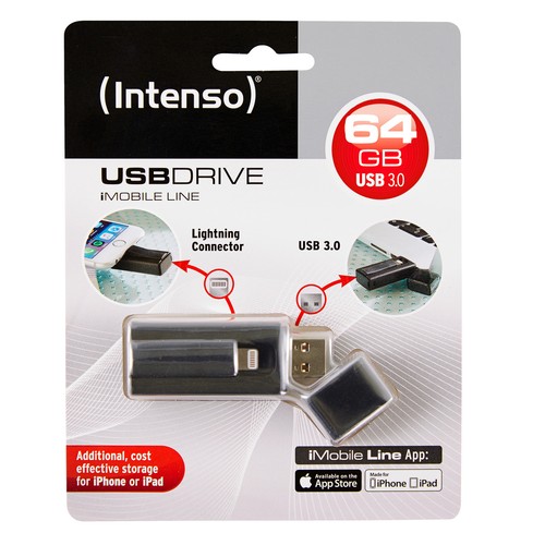 Cle intenso usb - intenso, 64go