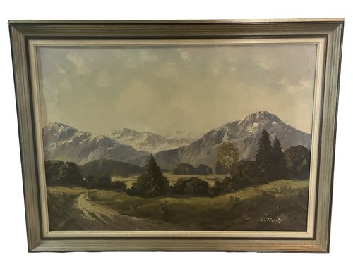 Peintures paysage montagne - paysage,