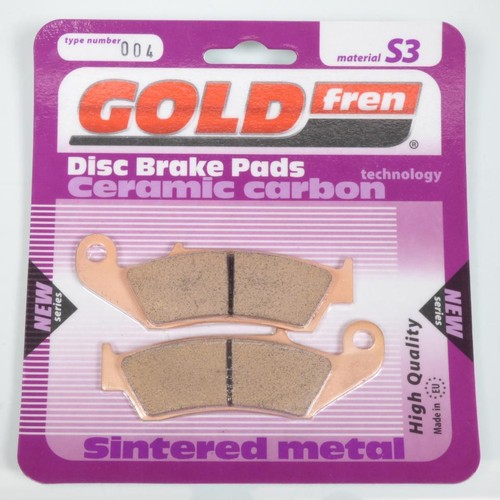 Plaquette frein gold - frein, fren