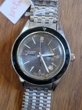 Favre-Leuba Genève Deep Blue Montre De Plongée Bracelet Homme Date P2718