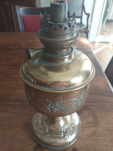 Lampe pétrole ancienne - lampe, à