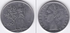 100  lires  1959  SUP 