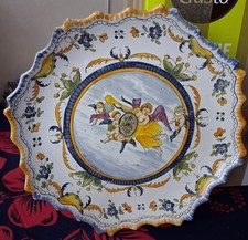 ASSIETTE EN FAÏENCE DE