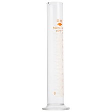  500 Ml Eprouvette Graduée Verre Verrerie Laboratoire Tasse De Mesure À Mesurer