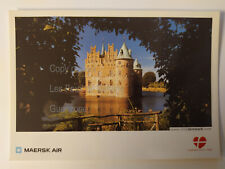 VISIT DENMARK MAERSK AIR TOURISM advert CAstle  publicité carte postale 