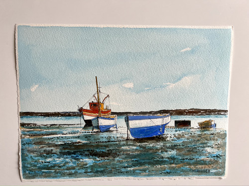 Aquarelle originale - aquarelle,