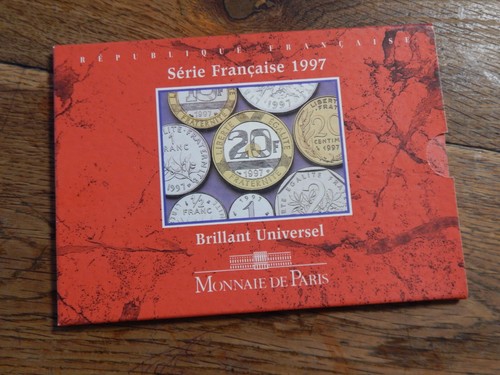 Ancien coffret pièces - ancien, 10