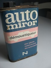 Petit bidon d'entretien  auto miror des 50's - BE