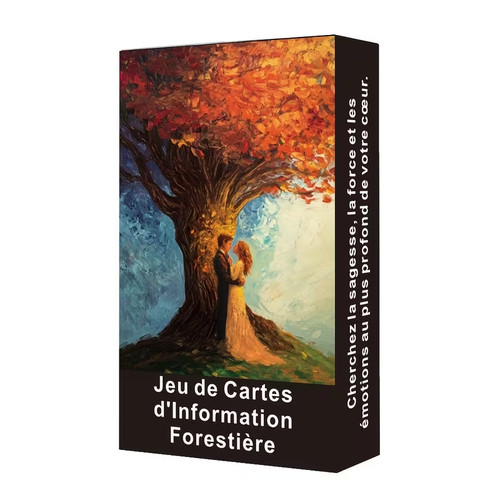 Cartes oracle forêt jeu tarot - cartes,