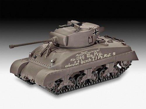 Revell sherman m4a1 - -,