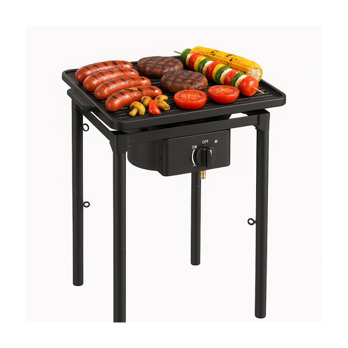 Réchaud gaz feu 4500w 2en1 - gaz, 1