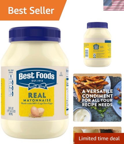 Luxurious real mayonnaise 30oz - real,