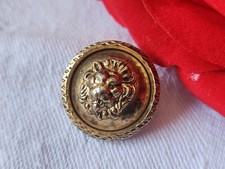 Bouton vintage tete de lion en