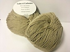 10 pelotes  cachemire et