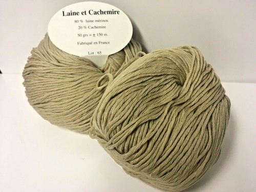 Pelotes cachemire et - 10,