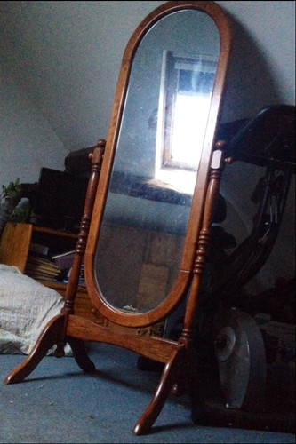 Psyché miroir bisauté sur - miroir,