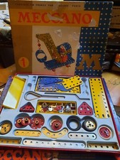 ANCIEN MECCANO BOITE N°1 Vintage incomplète