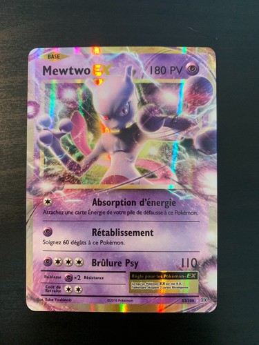 Carte pokémon mewtwo - :, ex
