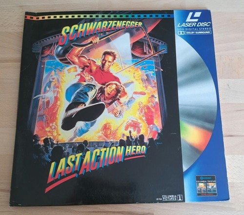 Laserdisc last action - action, hero