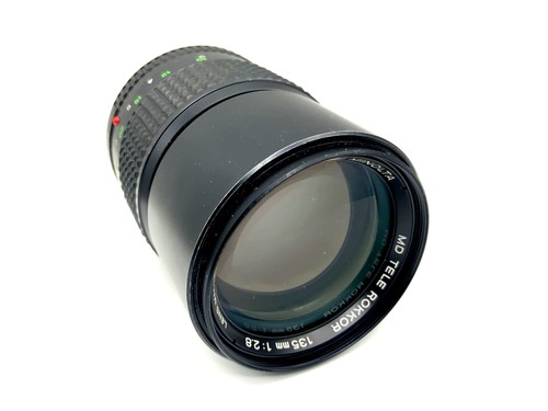 Minolta 135mm 8 objectif - 1:2.8,