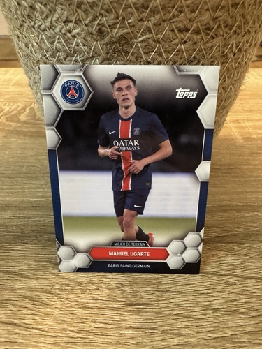 Manuel ugarte base topps psg - manuel,