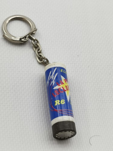 Porte cles pile - la, leclanche