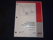 CASE AFS PRO 600 Système