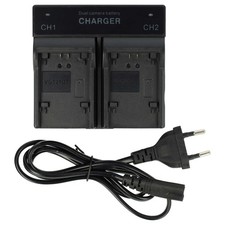 Chargeur double pour JVC