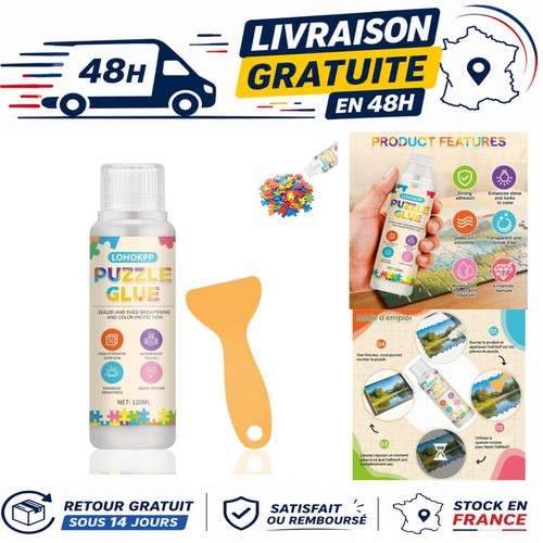 Colle puzzle transparente - puzzle,