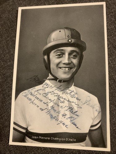 Carte postale cyclisme jean - postale,
