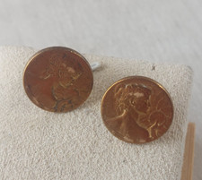 Ancienne paire de boutons de