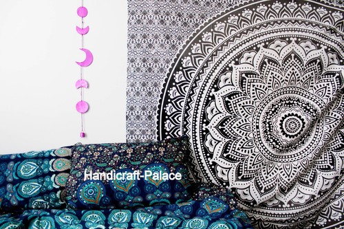 Tenture murale hippie indienne - tenture,