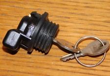 vintage 2 CLES Barillet cylindre mini SERRURE CHAMPIGNY YONNE a.dubois & Cie