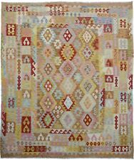 Tapis Kilim Ancien Tissé À La Main 250 X 212 Cm Nouvelle Marchandise N° : 2423