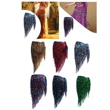 Écharpe de hanche de danse du ventre, vêtements, chaîne de taille