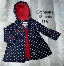 Orchestra 18 MOIS : blouson imper  Ciré Doublé mi saison TBE