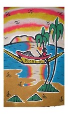 Grand tableau de sable