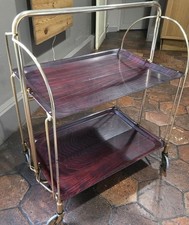 Magnifique Et Rare Desserte Gerlinol 1950-1960 Signé, Numéroté. Modulable 