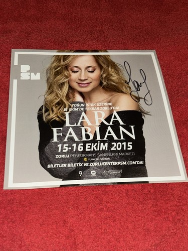 Affiche dédicacée autograph - affiche,