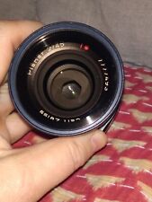 Objectif Contax Carl Zeiss Planar T* 2/45mm Silver Pour G1,G2