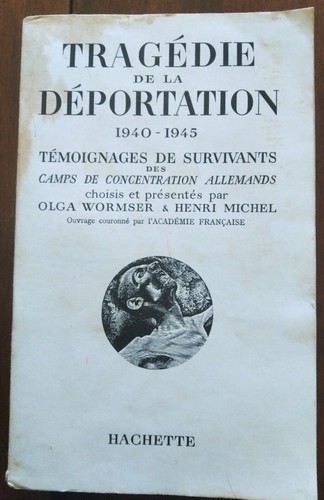 Ancien livre tragedie - livre, (1965)