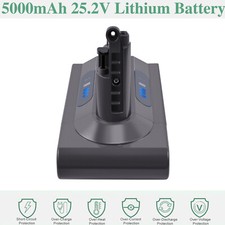 Pour Dyson Cyclone V10 Fluffy V10 Animal V10 Absolute+ 5Ah 25.2V Li-ion Batterie