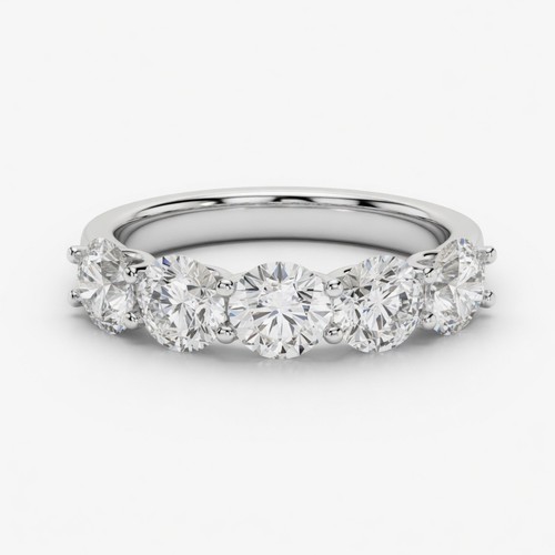 5ct round lab grown - 2.5ct,