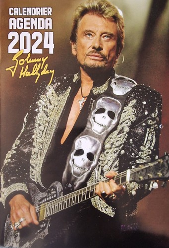 Calendrier agenda johnny - calendrier,