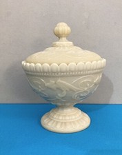 Drageoir sucrier en opaline