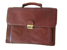 Porte documents en cuir TBE avec sa clé !